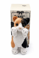 3x Crazy Kitten Standing Cat Plush Blind Keychain Box Japan Exclusive Official