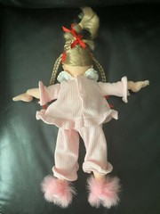 2000 HOW THE GRINCH WHO STOLE CHRISTMAS “CINDY LOU WHO “ TWIRLING BRAID DOLL