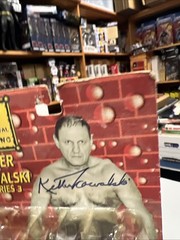 Legends Of Professional Wrestling Bloody Killer Kowalski Autographed Figurine