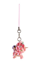 Tokidoki Unicorno Frenzies Shimmer Cherry Blossom Momoko Keychain Bag Charm New