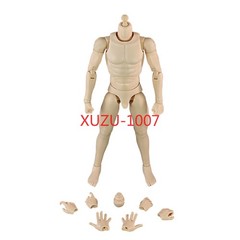 1:6 Scale Muscular Male Action Body Model 12″ Action Figure Body For Hot Toys
