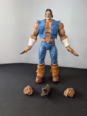 Capcom Sota Toys Street Fighter T. Hawk Figure Blue Clothes Round 2 Wave 8″