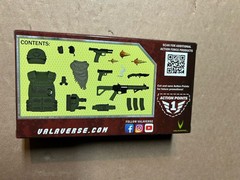 Valaverse Action Force Figure Female Delta Gear Pack
