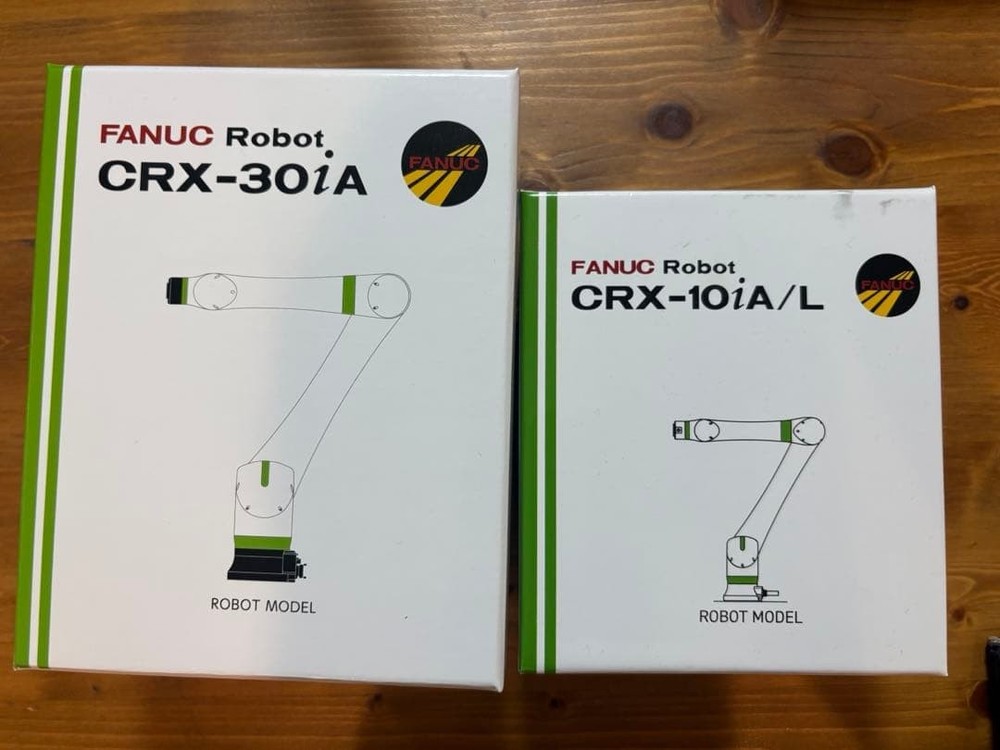 FANUC CRX-10iA L 30iA Arm Robot Model Kit 2-Piece Set Not For Sale Japan
