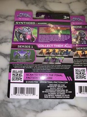 Final Faction KHARN SYNTHOID Action Figure & Hive class DRONE Action Figure NIP
