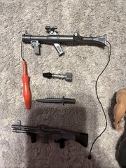 Vintage 1985 Coleco John Rambo “Force of Freedom” action figure with accessories