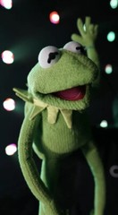 kermit the frog puppet / hand puppet