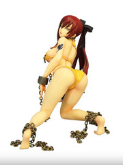 X-Plus FAIRY TAIL Erza Scarlet Swimsuit Ver. 1/8 Scale PVC Figure Japan Figurine