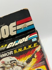 1983 VINTAGE G.I. JOE BATTLE ARMOR S.N.A.K.E WITH SEALED BOX ACTION FIGURE