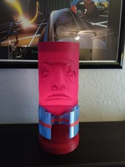Retro Master Control MCP statue / lamp 3D Printed for Tron vintage style display