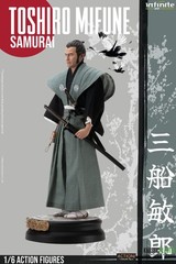 Infinite Statue X Kaustic Plastik Toshiro Mifune Samurai Ver. 1/6 Action Figure