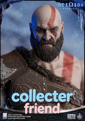 New Worldbox OT019 1/6 God of War Kratos Male Action Figure Collection Toy