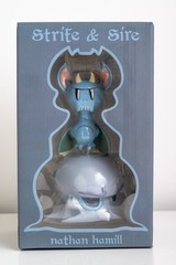 Nathan Hamill & 3D Retro Strife & Sire Vinyl Figure 2012 Edition 150 Signed