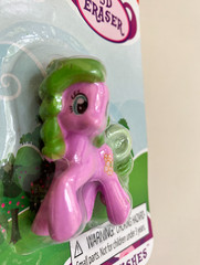 My Little Pony G4 FiM TRU Exclusive Lemony Gem Flower Wishes + MOC Eraser