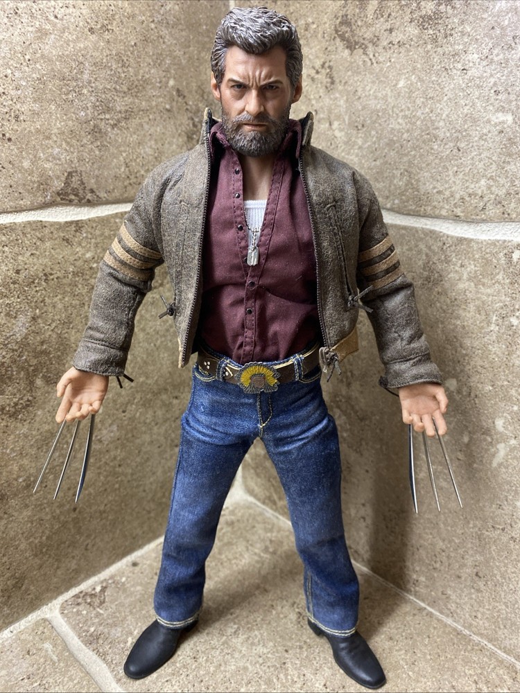 1/6 Wolverine X-Men Origins Logan CUSTOM Figure Hugh Jackman METAL CLAWS