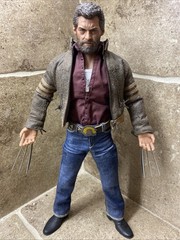 1/6 Wolverine X-Men Origins Logan CUSTOM Figure Hugh Jackman METAL CLAWS