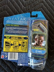 James Cameron’s Avatar Colonel Miles Quaritch 3.5″ Figure Webcam i-Tag RDA