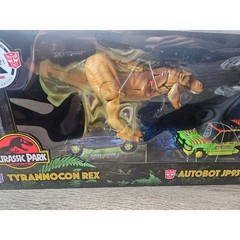 Transformers Jurassic Park Mash-Up Tyrannocon Rex Autobot JP93 Ford Explorer Set