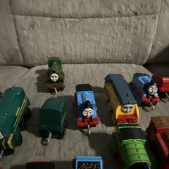 Lot Of 24 Thomas The Tank Engine & Friends Diecast Lot Of Push Along Trains