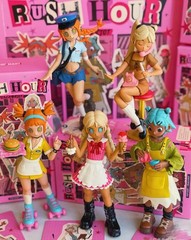 POP MART Peach Riot Rush Hour Series Blind Box Confirmed Figure Toy Gifts