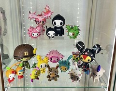 Tokidoki Simone Legno Adios Cactus Kaiju Qee Bear Lot