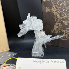 RARE Transformers Grimlock G1 Transparent ver. Unassembled Kit*2 No Box USAship