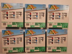 LOT OF 15 DIFFERENT 1989 ITALIAN SOCCER STARTING LINEUPS SLU FRESH FROM CASE