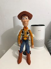 Toy Story Thinkway Toys Buzz Lightyear and Woody, Stand included