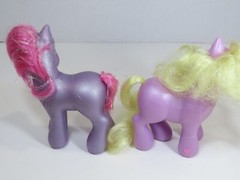 My Little Pony Lot Doseydotes Petal Blossom 2002 Hasbro MLP Ponies C8773