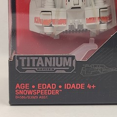 Star Wars Black Series Titanium Snowspeeder Vehicle Figure 17 Hasbro 2015 New