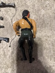 Vintage 1985 Coleco John Rambo “Force of Freedom” action figure with accessories