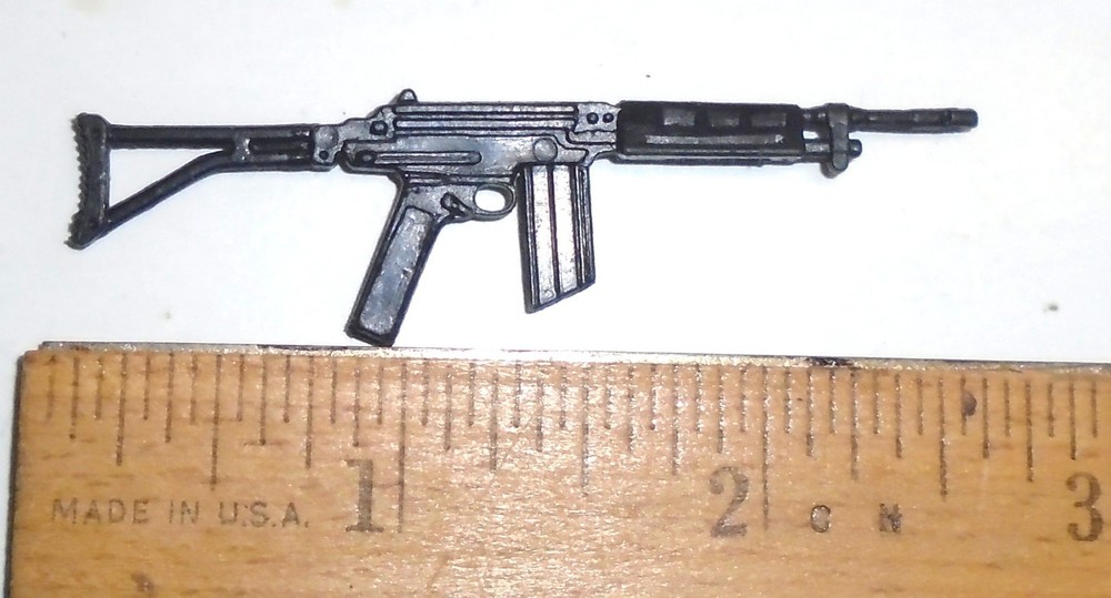 GI Joe Figure Accessory 1985 Crankcase Assault Rifle Gun