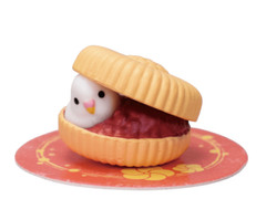 Cute Blind Box Capsule Tiny Toy Animal Parrot Bird 1 Random Food Mini Figure