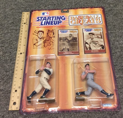 Starting Lineup Baseball Greats Babe Ruth & Lou Gehrig Figures MLB