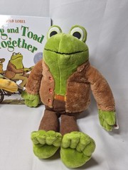 + Frog And Toad Plushies And Book Set Arnold Lobel Very HTF! NWT Kohls So Cute!