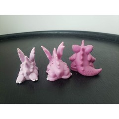 Nidoran, Nidorino and Nidoking Finger Puppet figures Bandai / US STOCK