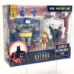 Mcfarlane Toys Legends Of The Dark Knight 3 Pack Batman, Robin, & Mutant Leader