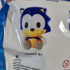 Sonic the Hedgehog Sonic 01 Super Magic Squishy Figure Stress Relief Soft Foam
