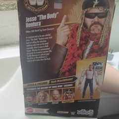 Mattel WWE Legends Series 30 Jesse “The Body” Ventura Figure Build-A-Figure