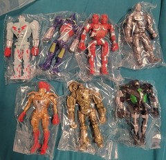 7pcs Real Steel Atom Ambush Midas Noisy Boy Zeus Figure Christmas SET 2026 Xmas