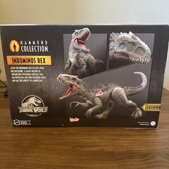 Indominus Rex Figure Jurassic World Hammond Collection In-Hand Clean Box