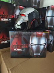 Autoking Iron Man Helmet MK5 1/1 Voice-controlled Mask Transform Cosplay Prop US