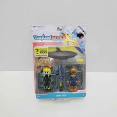 Devseries Shark Bite 2 Shark Cage Toy + Virtual Item Code – New