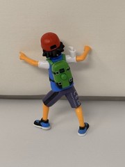 Pokemon Figure Lot 2018 Gengar & 2021 Ash Ketchum Jazwares