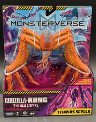 MonsterVerse Godzilla Set of 4 Titanus Scylla, Mothra, Ion Dragon & Frost Vark