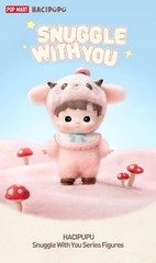 POP MART x Hacipupu Snuggle with You Series Confirmed Box Figure Toy Open Box