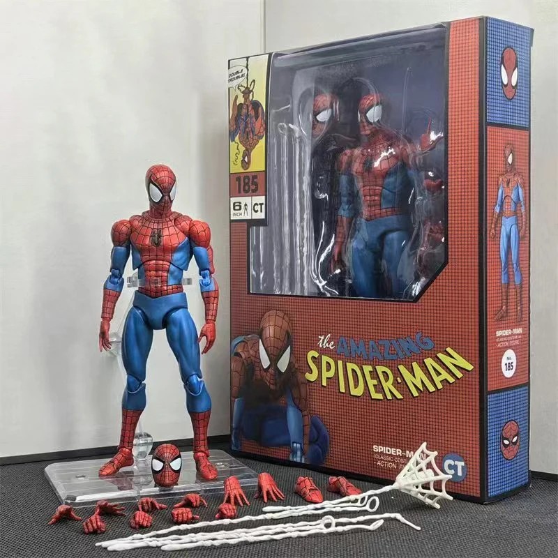 MAFEX No.075 Spider-Man Comic version Non-scale Painted Action Figure Japan