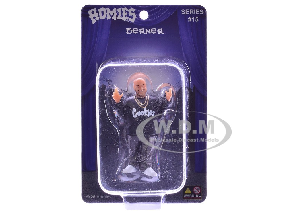 BERNER 1.75″ FIGURE “SPECIAL RELEASE” #5 SERIES 15 BY HOMIES HOM15-5BERNER