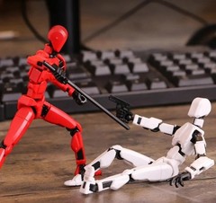 Dummy 13 3D Printed Action Figure Poseable Articulated Mannequin