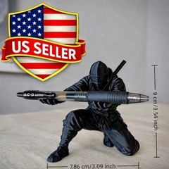 (9*7.8cm) 3D Printed Cool Organizer Ninja Pen Holder Miniature Pen Stand
